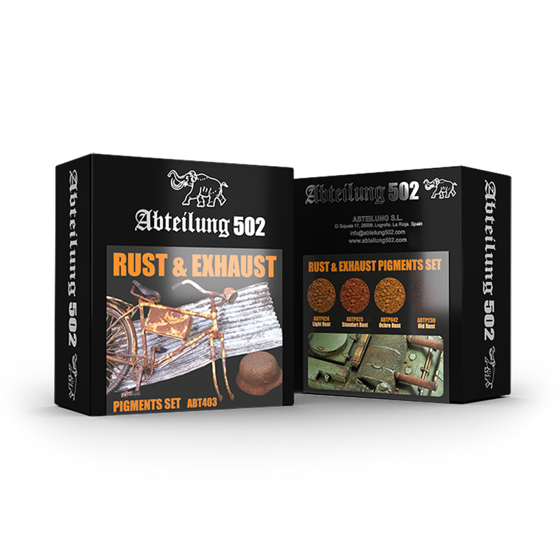 Abteilung 502 - Pigment Set - Rust & Exhaust