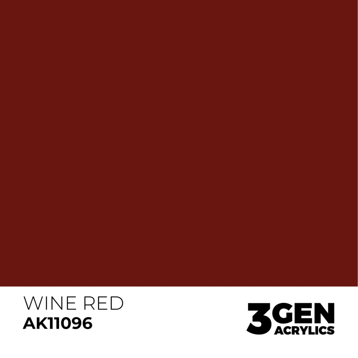 AK Interactive 3Gen Acrylics - Wine Red 17ml
