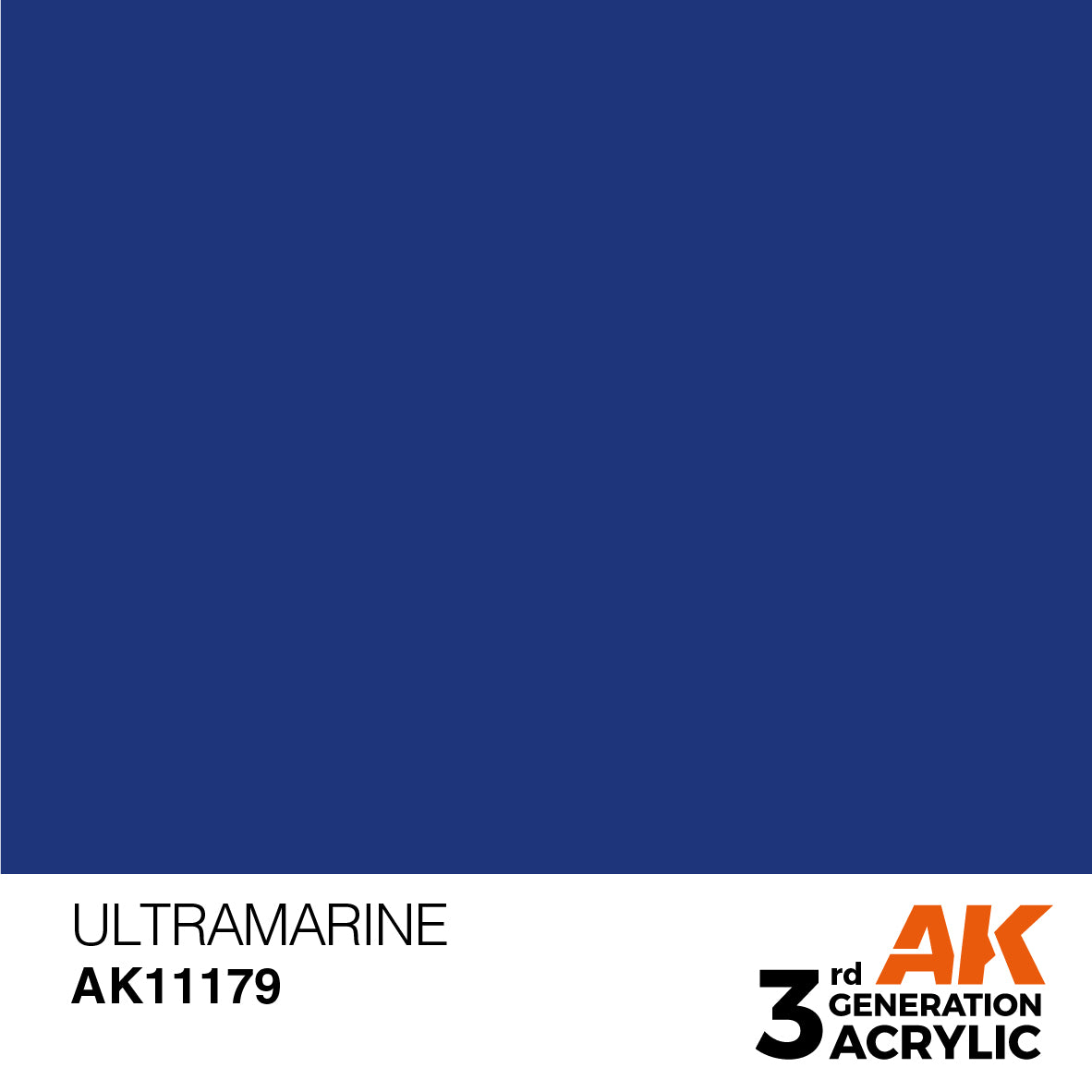 AK Interactive 3Gen Acrylics - Ultramarine 17ml