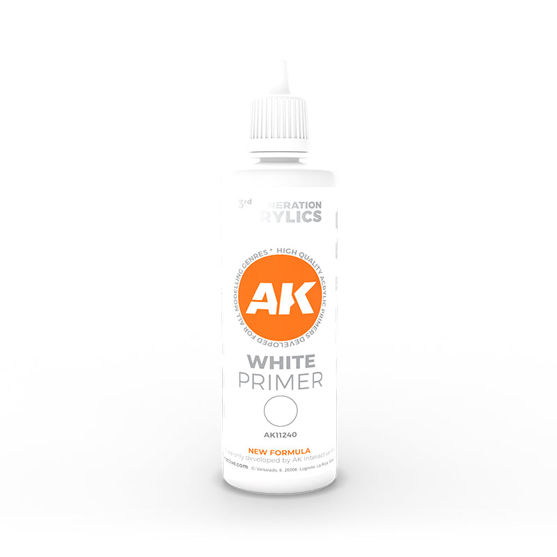 AK Interactive 3Gen - White Primer 100ml