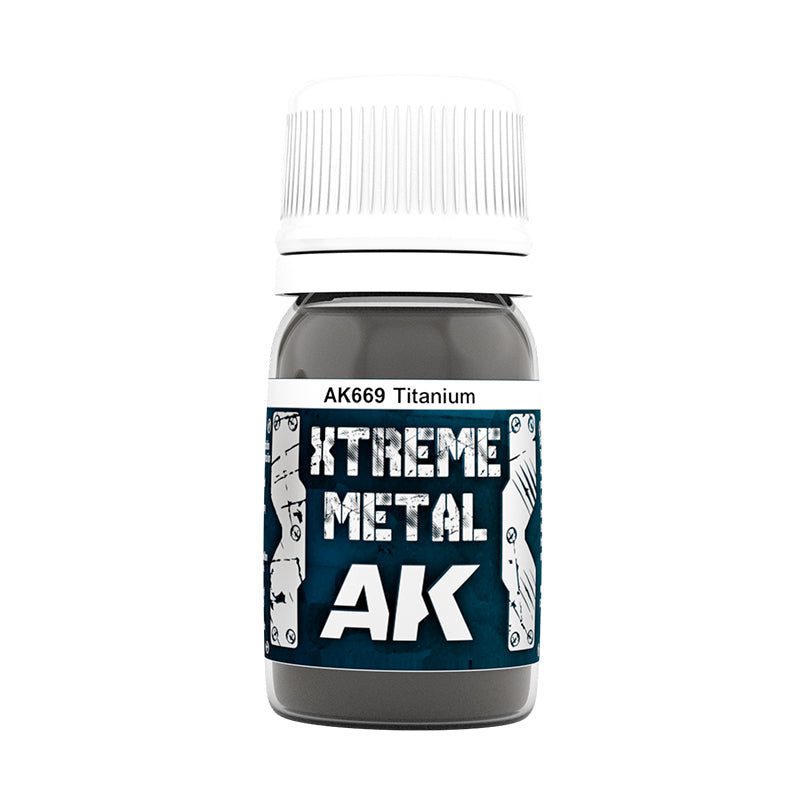 AK Interactive - XTREME METAL Titanium 30ml