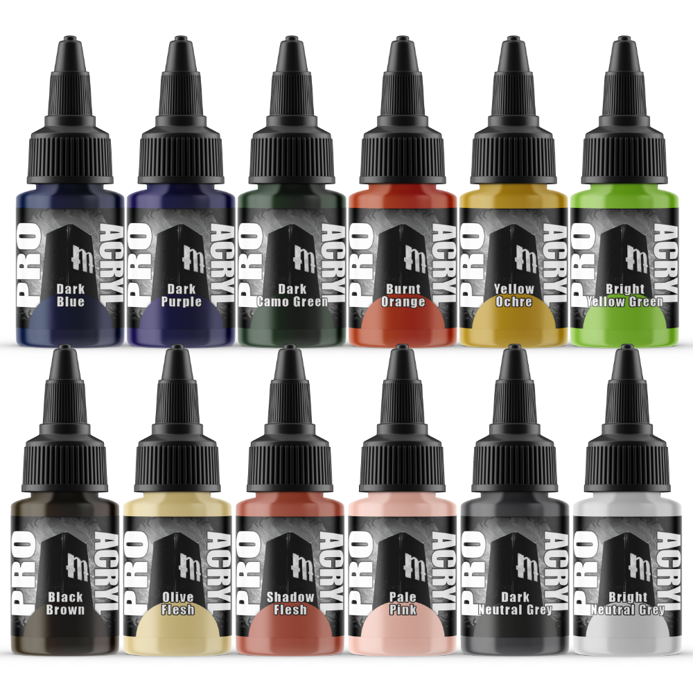 Monument Pro Acryl - Expansion Set One - 12 Colours