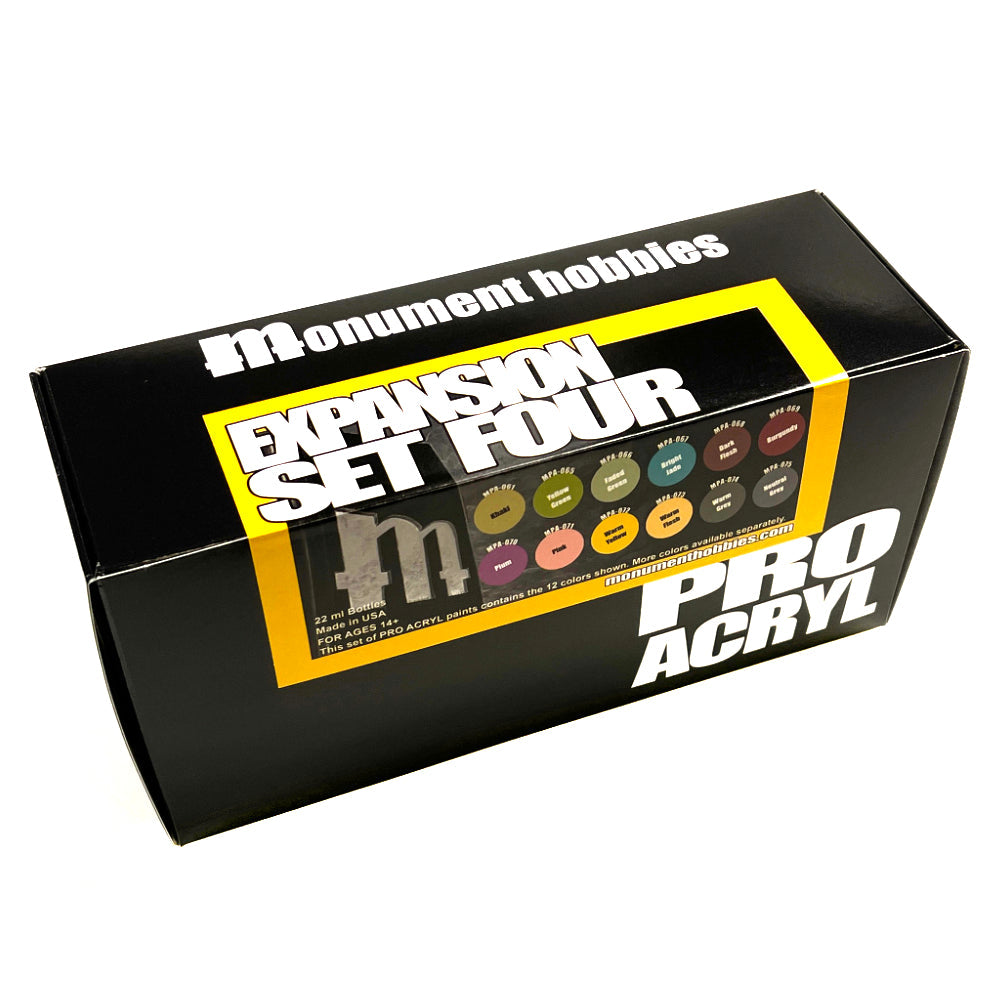 Monument Pro Acryl - Expansion Set Four - 12 Colours
