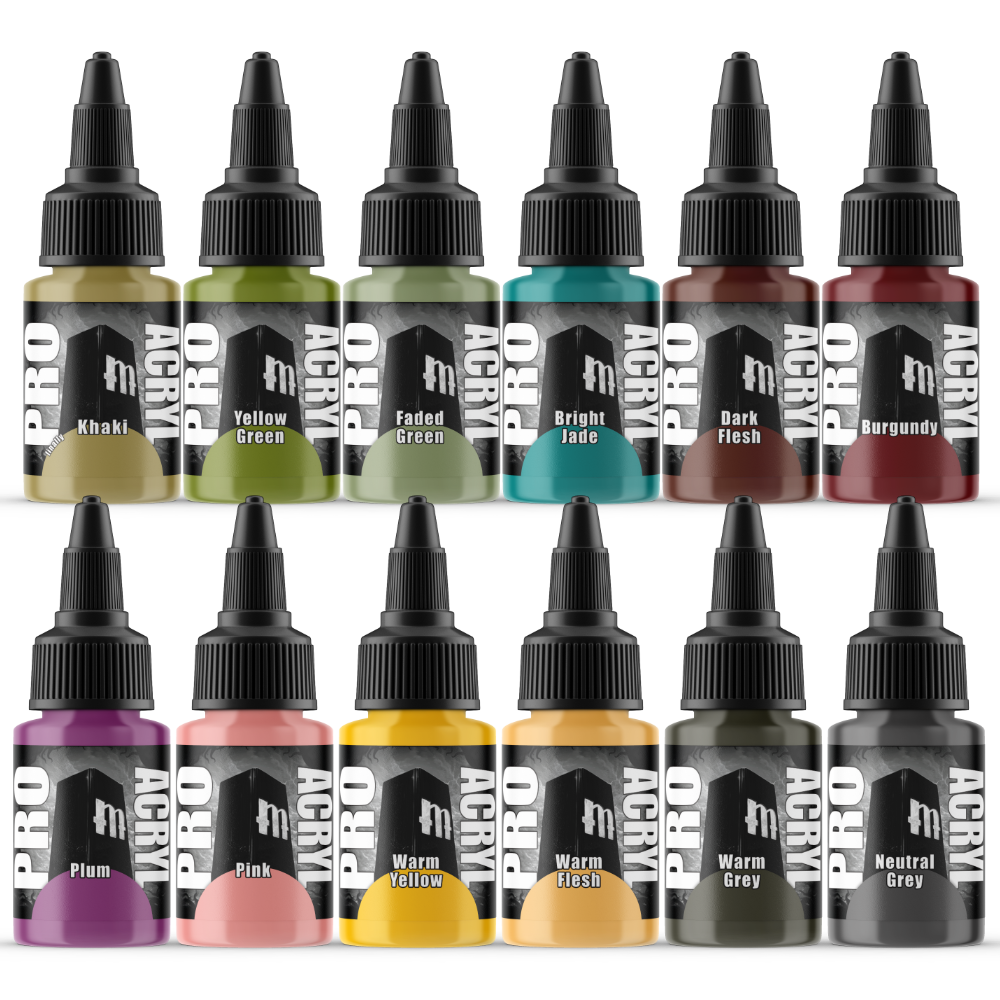 Monument Pro Acryl - Expansion Set Four - 12 Colours