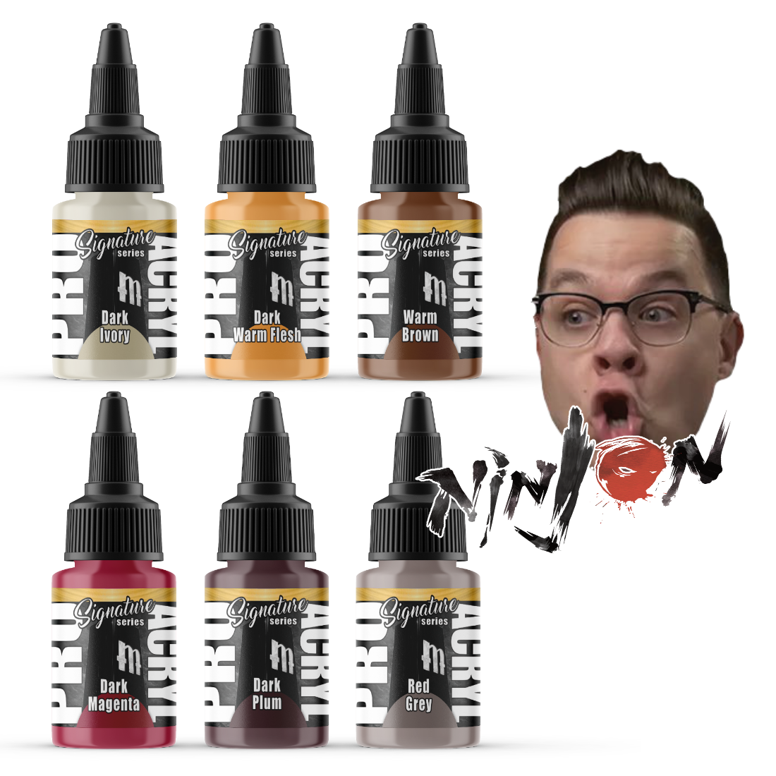 Monument Pro Acryl - Signature Series Set 2 - Ninjon