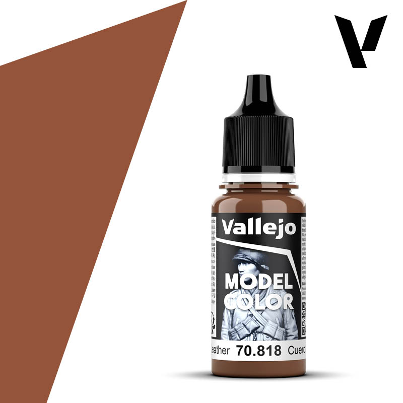 Vallejo Model Colour - Red Leather 18ml
