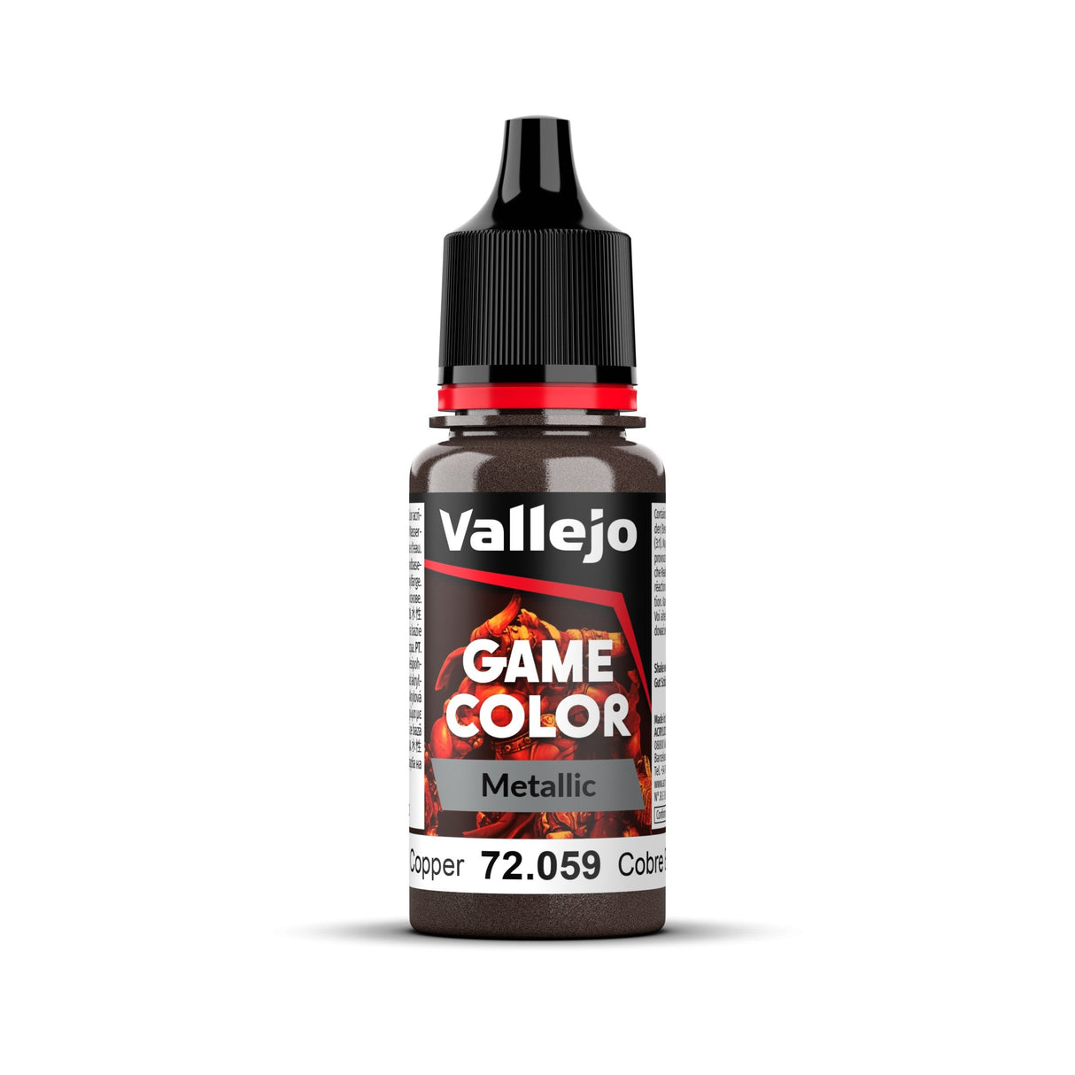 Vallejo Game Colour - Metallic - Hammered Copper 18ml