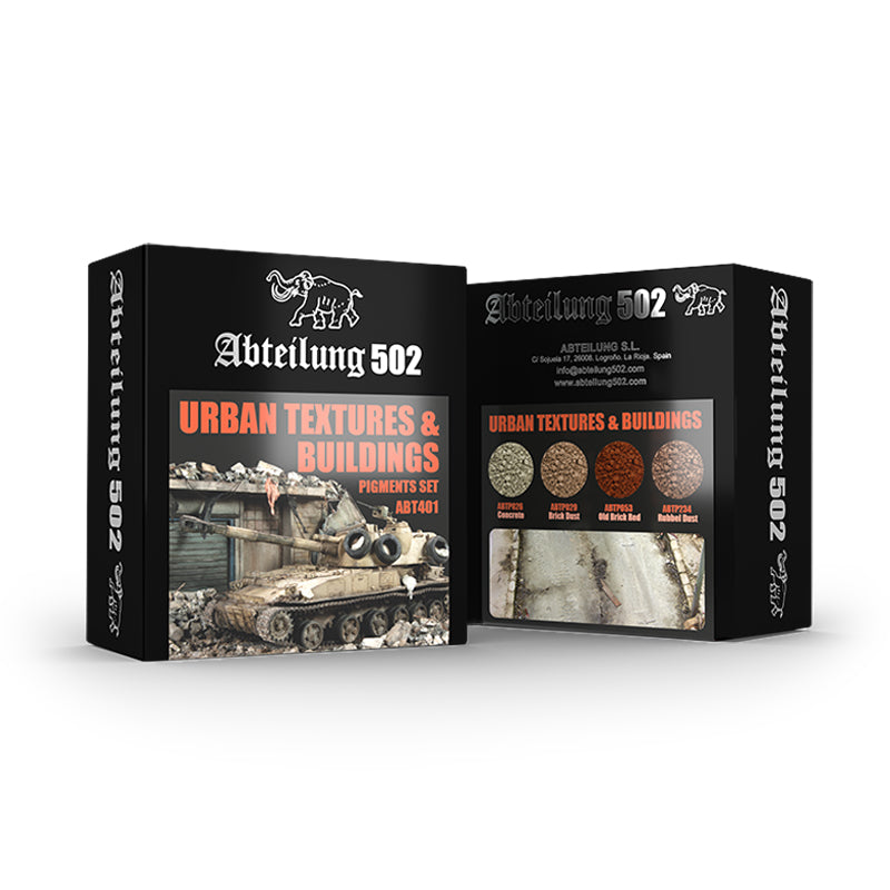 Abteilung 502 - Pigment Set - Urban Textures & Buildings