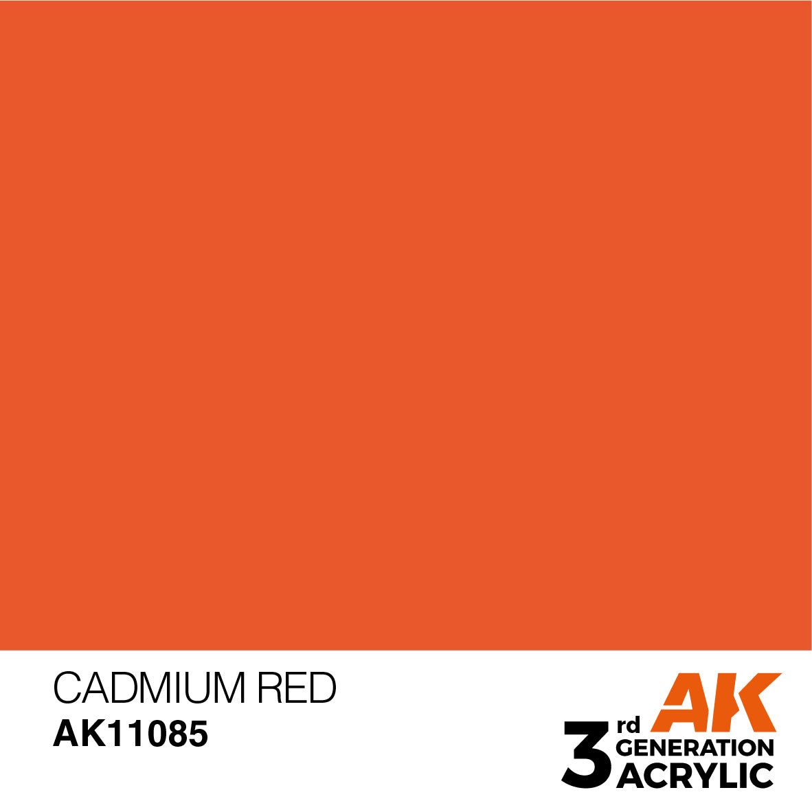 AK Interactive 3Gen Acrylics - Cadmium Red 17ml