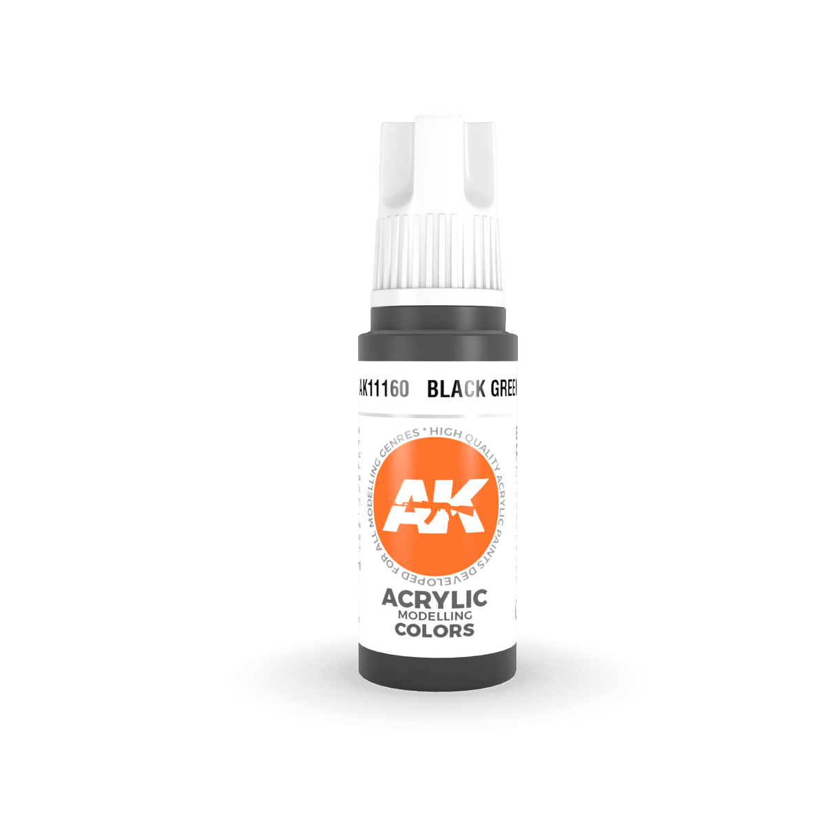 AK Interactive 3Gen Acrylics - Black Green 17ml