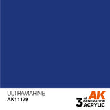 AK Interactive 3Gen Acrylics - Ultramarine 17ml