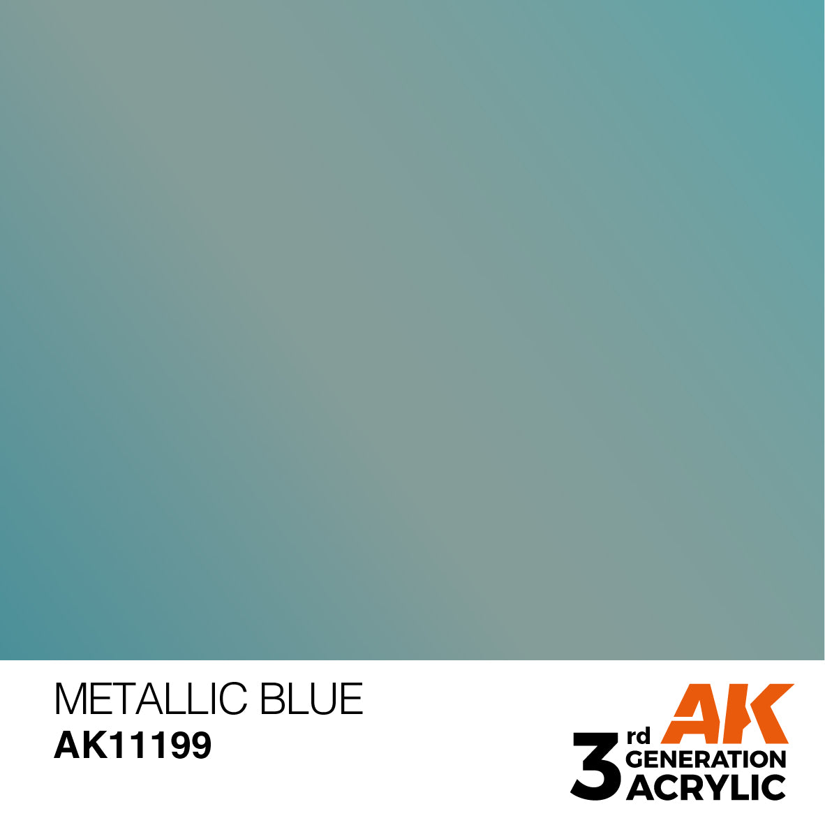 AK Interactive 3Gen Acrylics - Metallic Blue 17ml