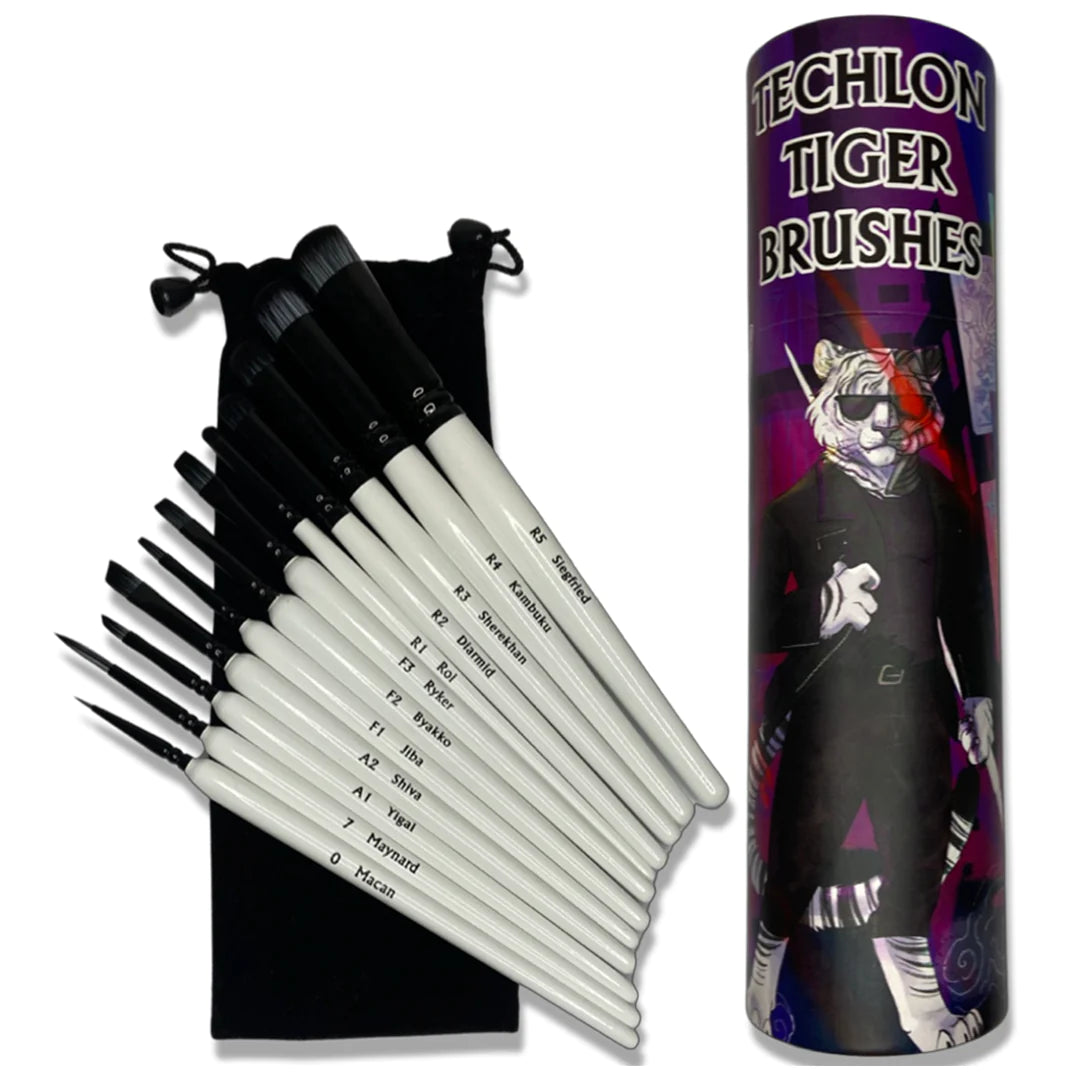 Chronicle Cards - Techlon Tiger Brush Set