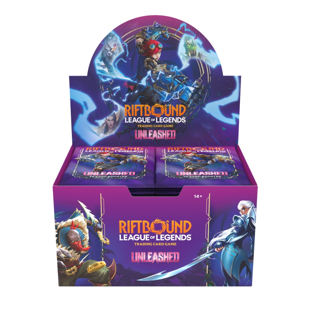 Riftbound: League of Legends TCG | Unleashed Booster Display