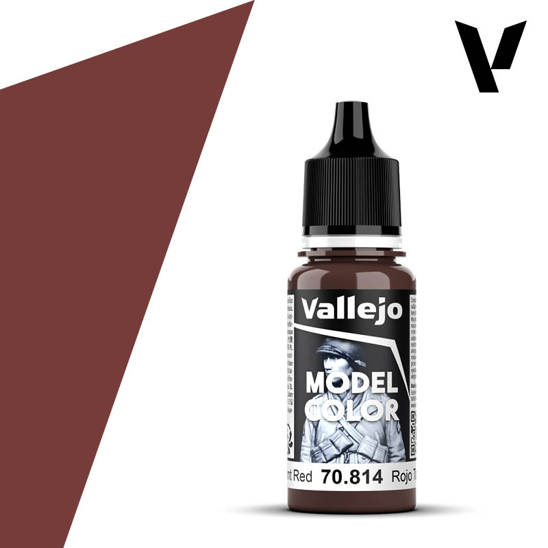 Vallejo Model Colour - Burnt Red 18ml