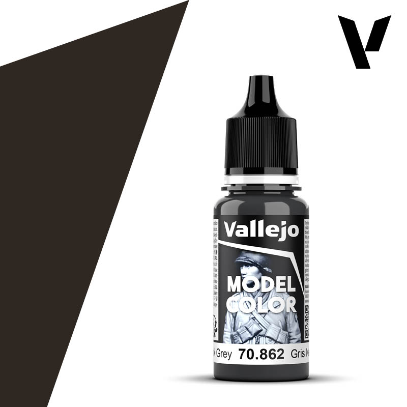 Vallejo Model Colour - Black Grey 18ml