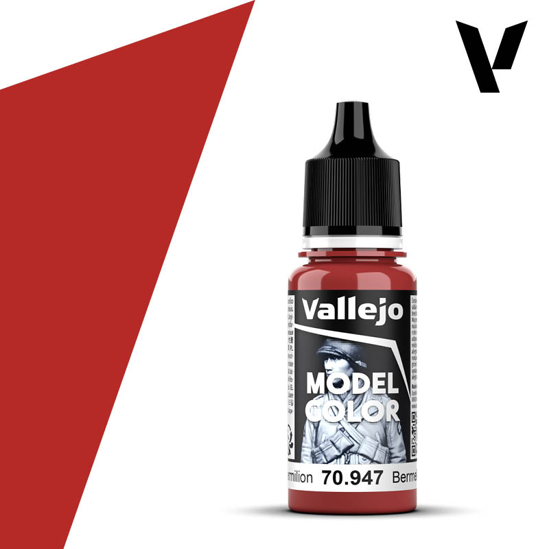 Vallejo Model Colour - Dark Vermilion 18ml