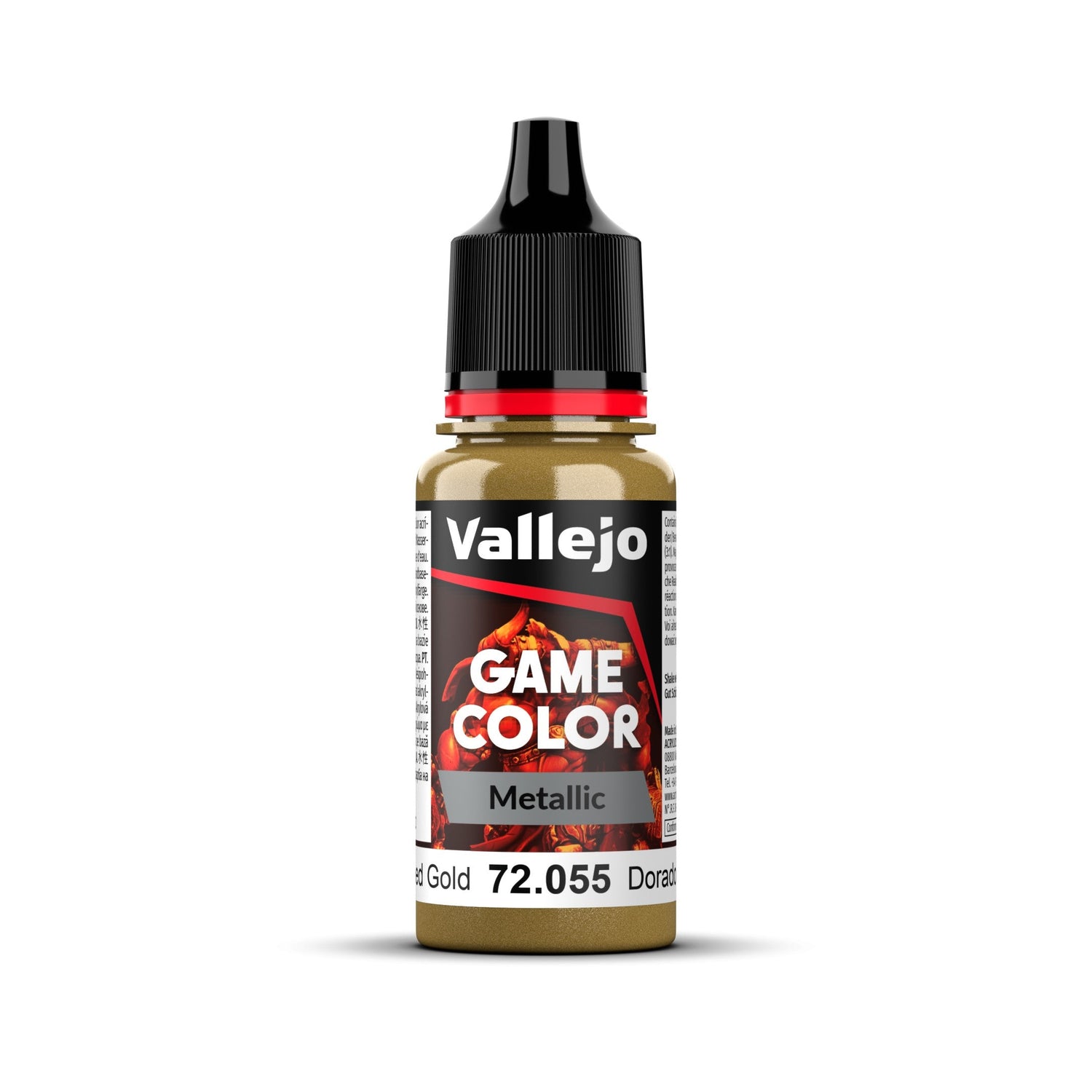Vallejo Game Colour - Metallic - Polished Gold 18ml