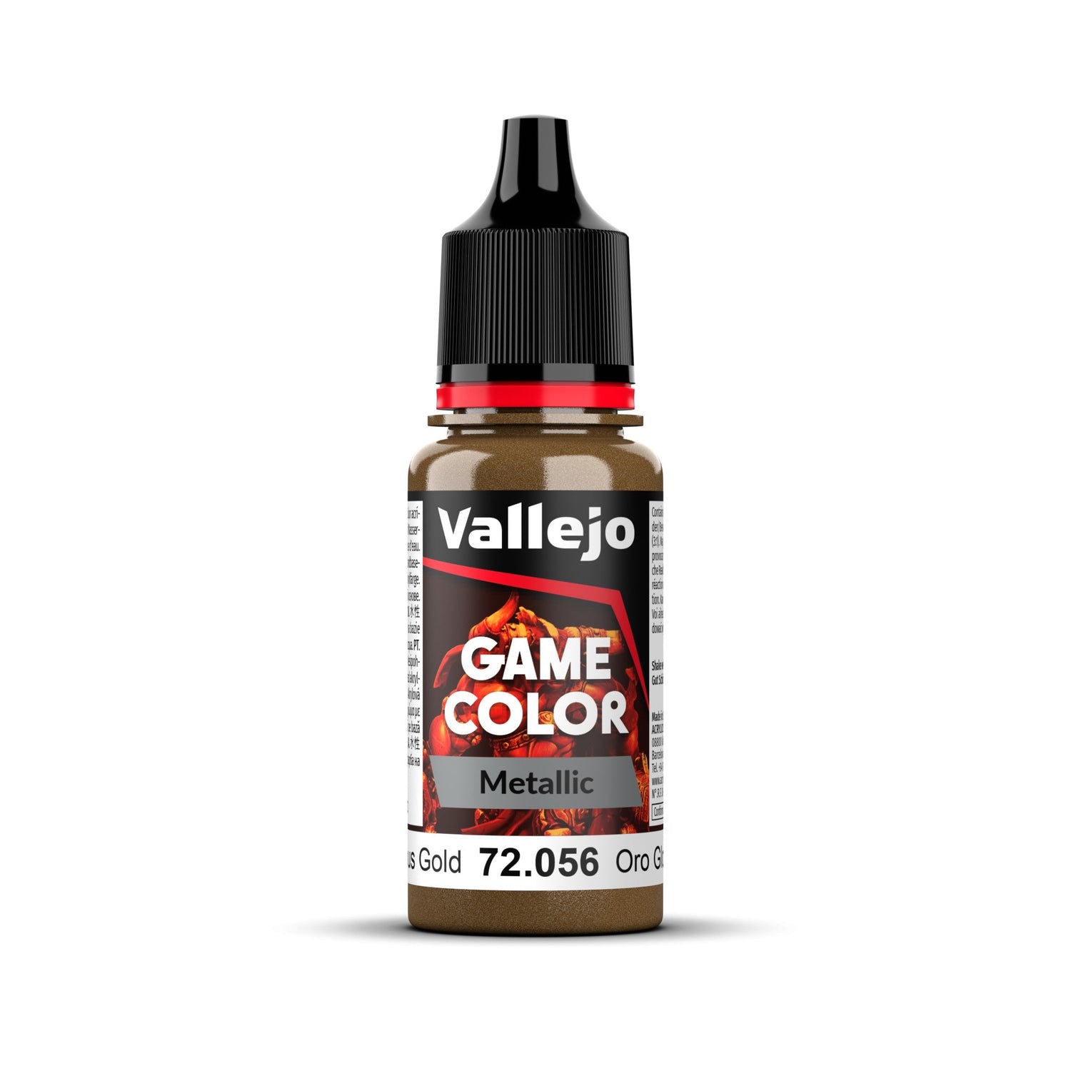 Vallejo Game Colour - Metallic - Glorious Gold 18ml
