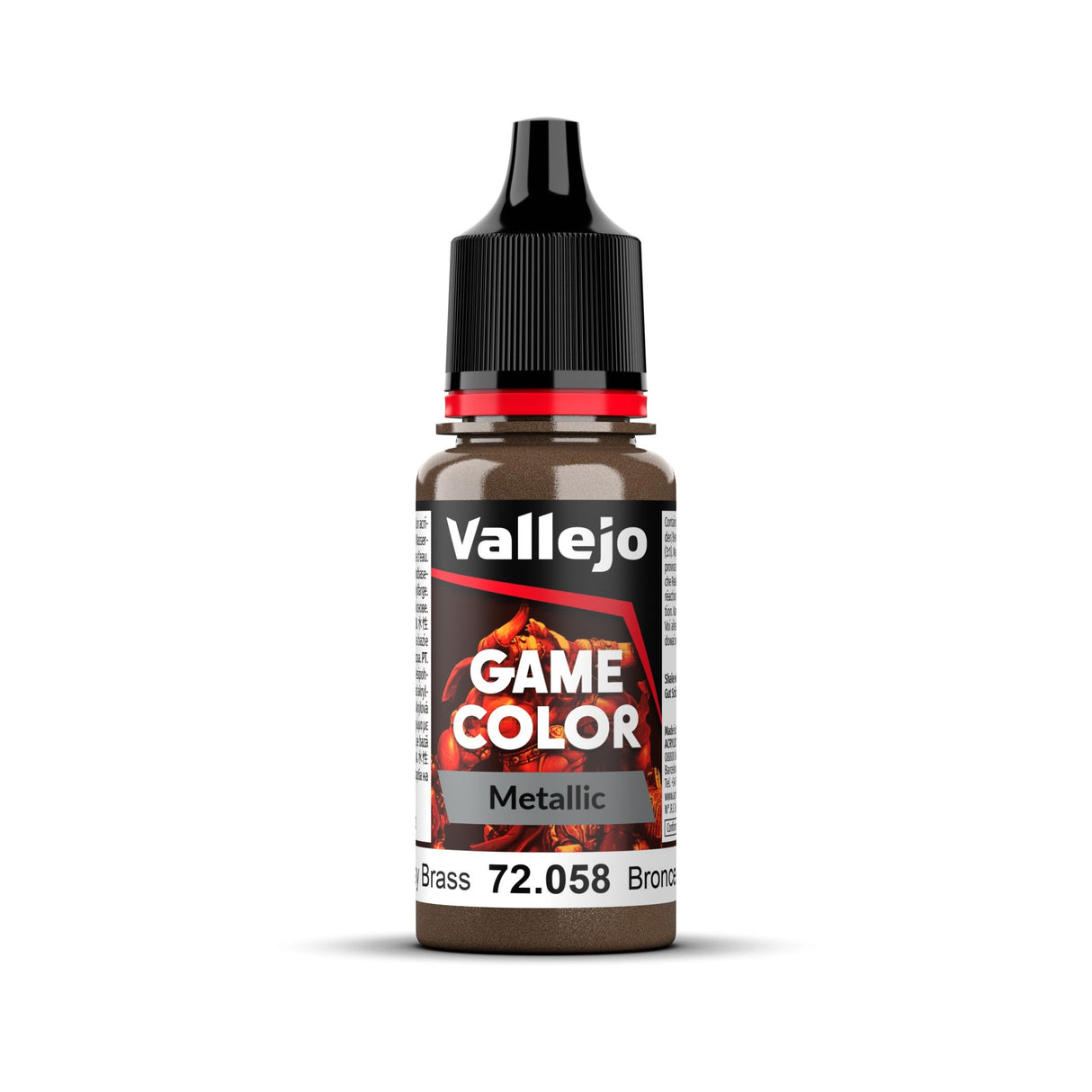 Vallejo Game Colour - Metallic - Brassy Brass 18ml