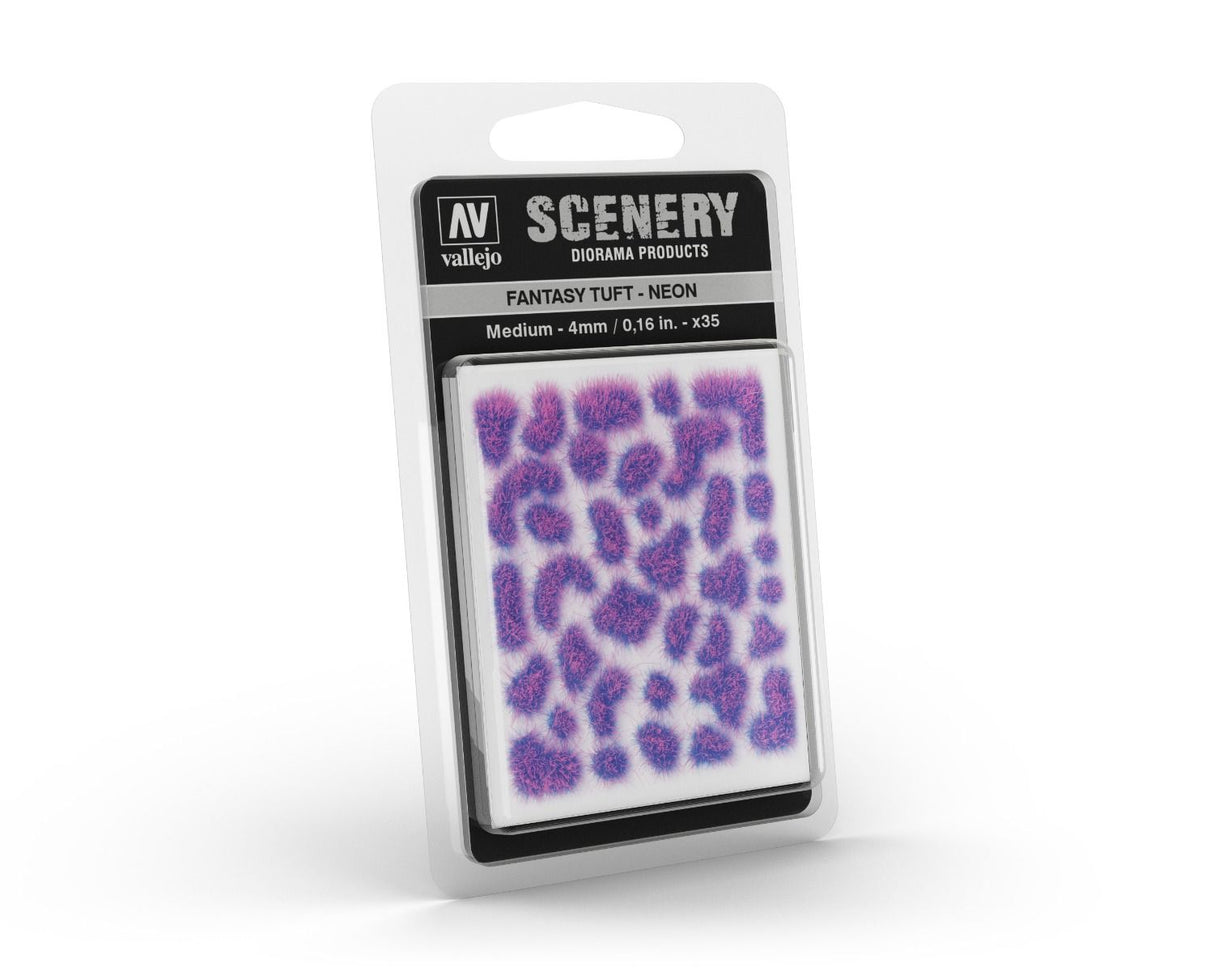Vallejo Scenery - Fantasy Tuft - Medium - Neon